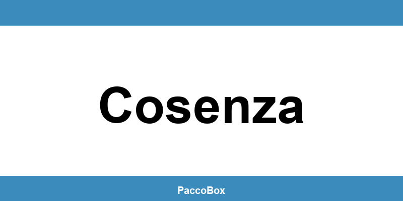 Contatti sede GLS di Cosenza
