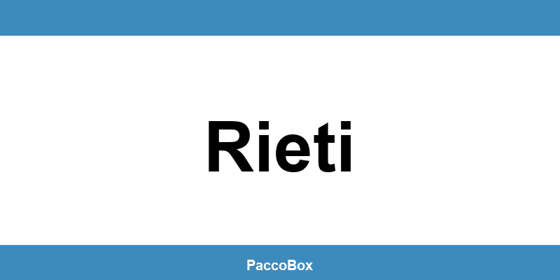 Contatti sede GLS di Rieti