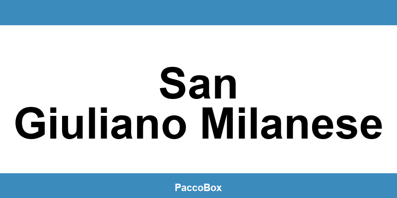 Contatti sede GLS di San Giuliano Milanese
